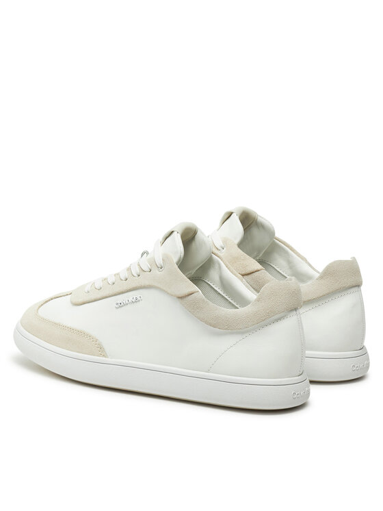 Calvin Klein Laisvalaikio batai Calvin Klein Cupsole Lace Up - Lth Sue Mix HW0HW02435 Smėlio