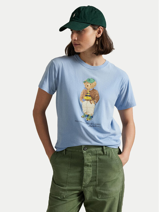 Polo Ralph Lauren Polo Ralph Lauren Camiseta 211971730001 Celeste Relaxed Fit