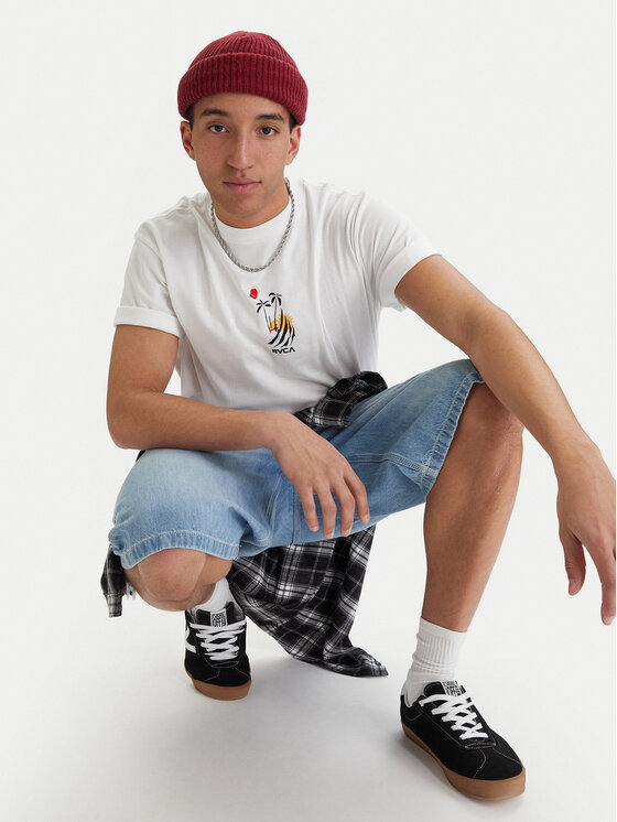 RVCA RVCA Camiseta Cutship EVYZT00287 Blanco Relaxed Fit
