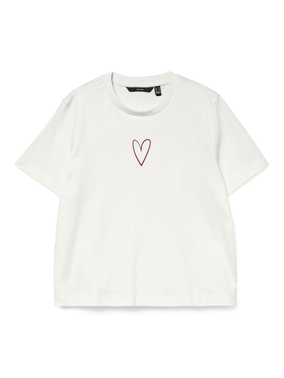 Vero Moda Vero Moda Camiseta Sara 10311633 Blanco Regular Fit