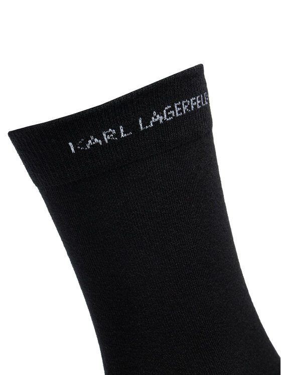 KARL LAGERFELD Calcetines largos KARL LAGERFELD 246W6002 Negro