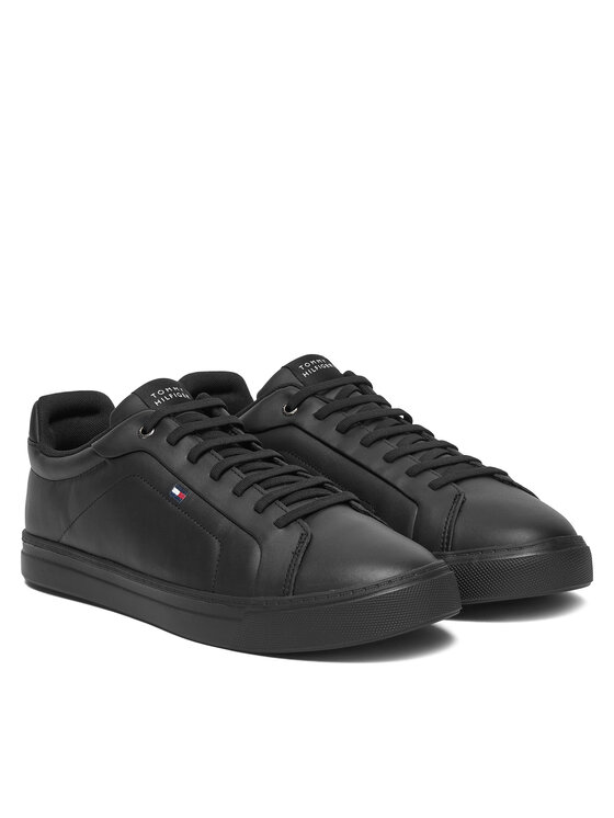 Tommy Hilfiger Tenisice Tommy Hilfiger Icon Court Light Ess FM0FM05678 Crna