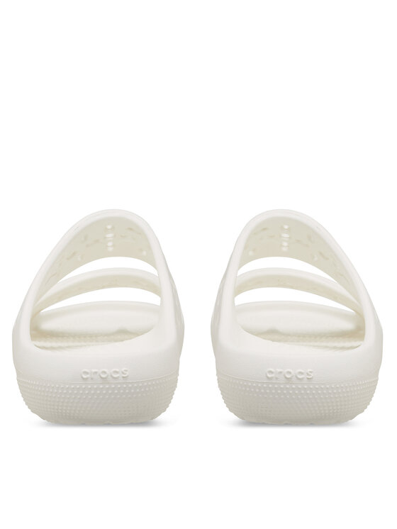 Crocs Шльопанці Crocs Classic Floral Cutout Sandal 210966 Білий