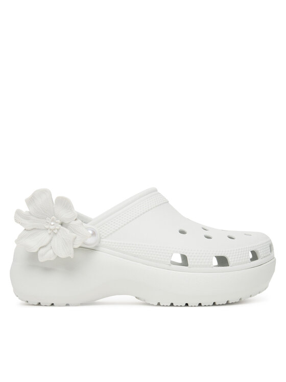 Crocs Шльопанці Crocs Classic Bouquet Platform Clog 211292 Білий