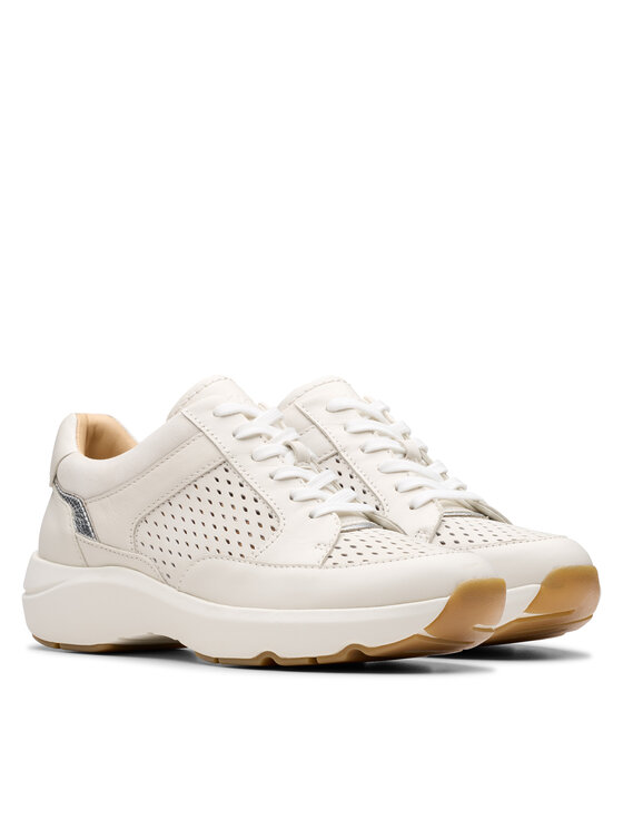 Clarks Снікерcи Clarks Tivoli Walk 26181361 Білий