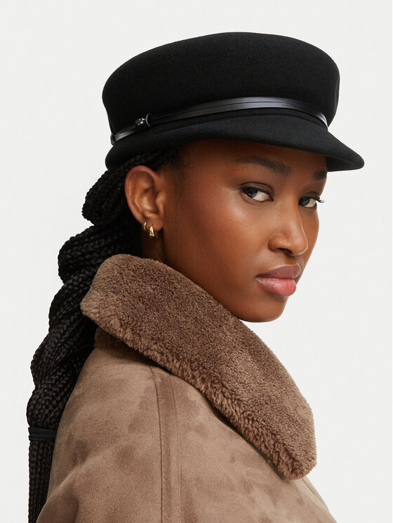 Weekend Max Mara Lapos sapka Weekend Max Mara Opossum 2625576055 Fekete