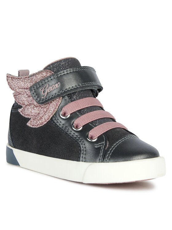 Geox Snīkeri Geox B Kilwi Girl B36D5A 022NF C9F8W M Pelēks