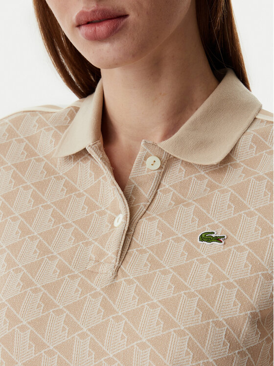 Lacoste Lacoste Polo DF3364 Beige claro Slim Fit