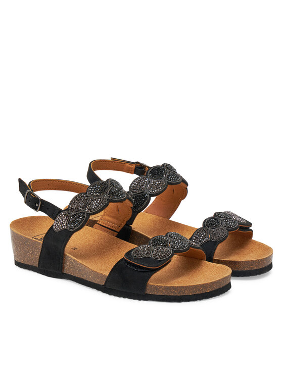 Scholl Sandály Scholl Abu Dhabi Sandal MF32029 1004 Černá