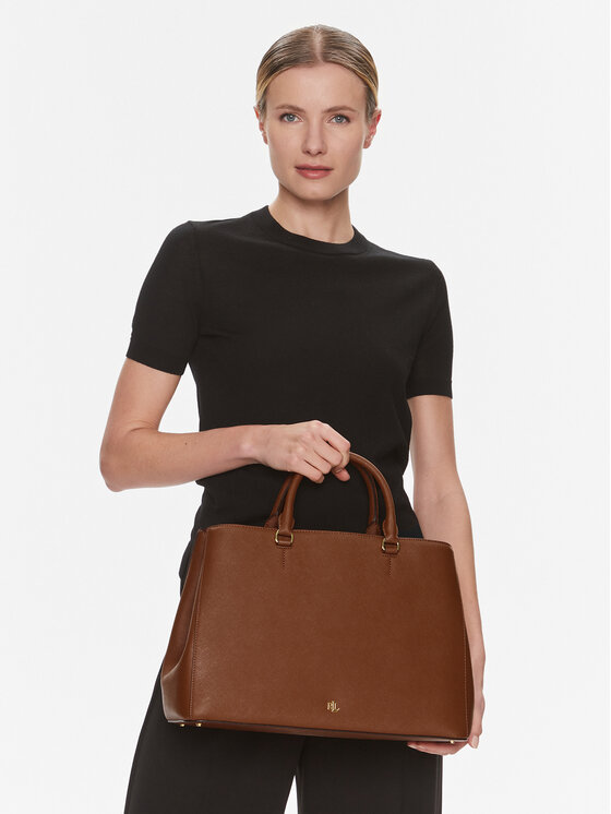 LAUREN RALPH LAUREN Kabelka Lauren Ralph Lauren Hanna 37 431898556006 Hnedá