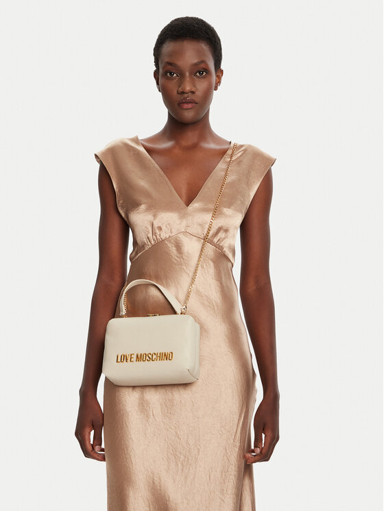 LOVE MOSCHINO Torbica LOVE MOSCHINO JC4096PP1NLM0110 Écru