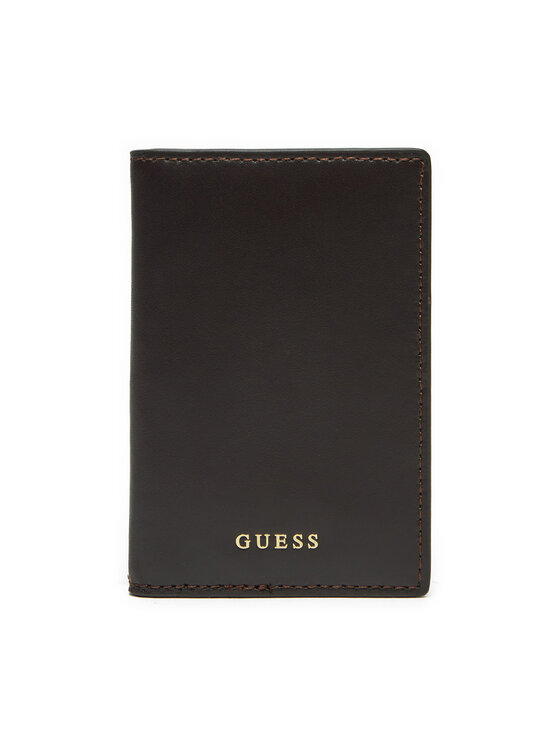 Guess Puzdro na kreditné karty Guess RW1654 P4301 Hnedá