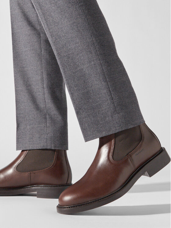 Gant Sztyblety Gant Millbro Chelsea Boot 27631416 Brązowy
