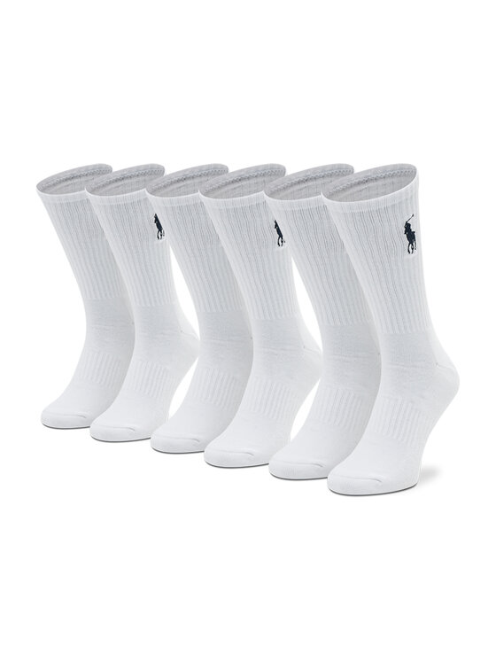 Polo Ralph Lauren Дълги чорапи Polo Ralph Lauren 449858064001 Бял