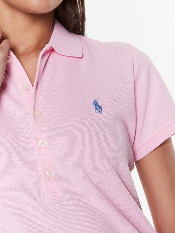 Polo Ralph Lauren Polo Ralph Lauren Polo marškinėliai 211870245013 Rožinė Slim Fit