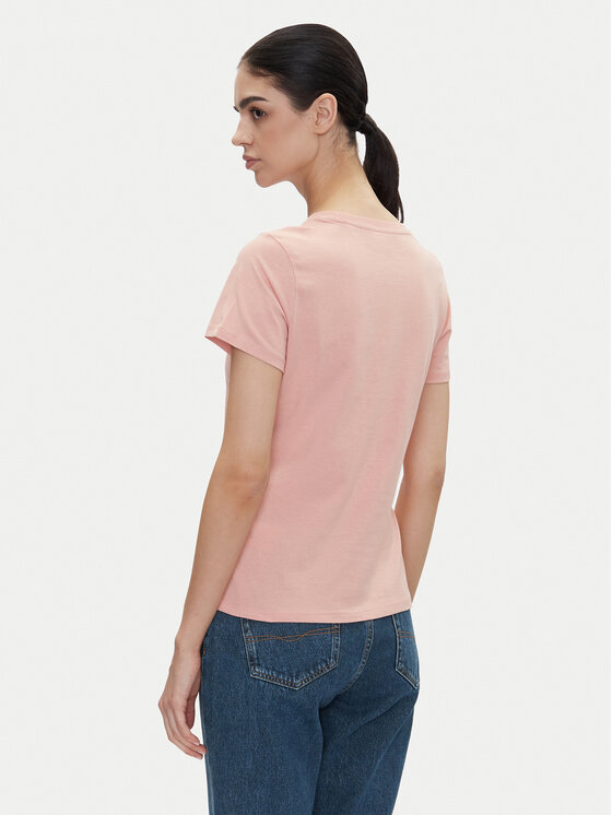 Pepe Jeans Pepe Jeans Футболка Rosalind PL506034 Рожевий Regular Fit