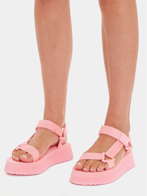 Tommy Jeans Sandali Tommy Jeans Tjw Eva Sandal EN0EN02466 Rosa
