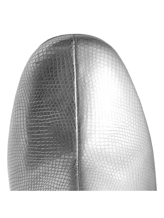 Tommy Jeans Боти Tommy Jeans Crackled Metallic He EN0EN00280 Сребрист