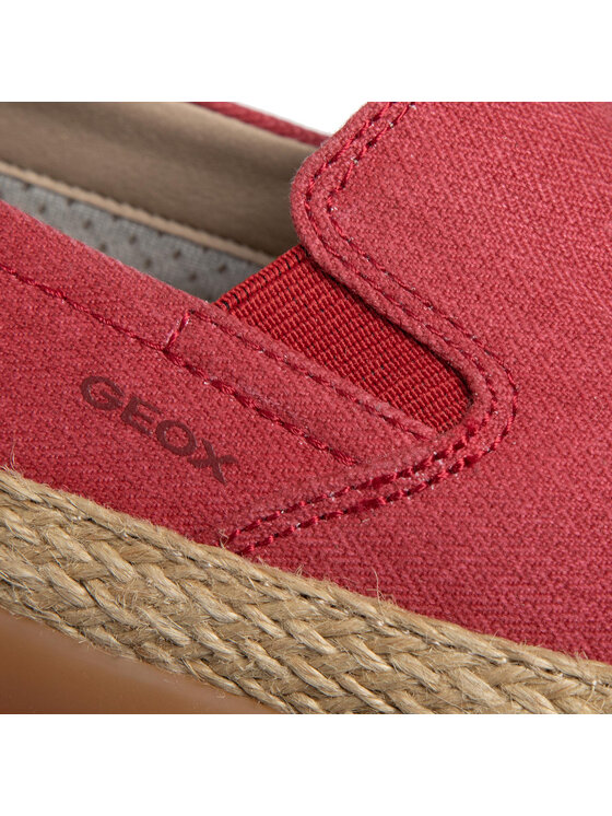 Geox Espadrile Geox U Mondello C U029EC 00010 C7000 Rdeča