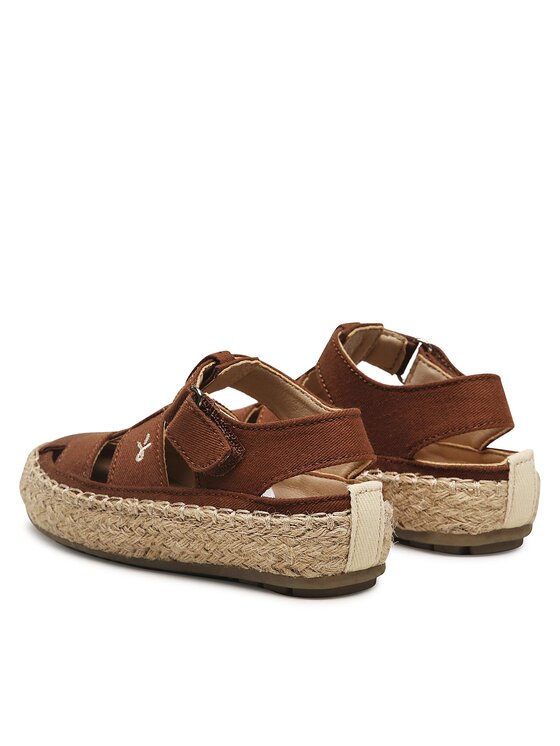 EMU Australia Espadrilky EMU Australia Cove K12512 Hnedá