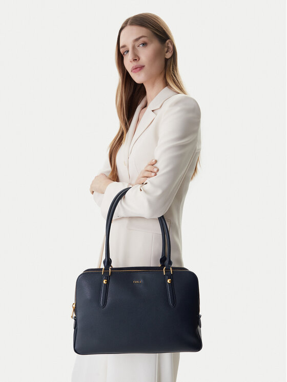 Furla Дамска чанта Furla Giulia L WB01872 BX0460 CN 2676S Тъмносин