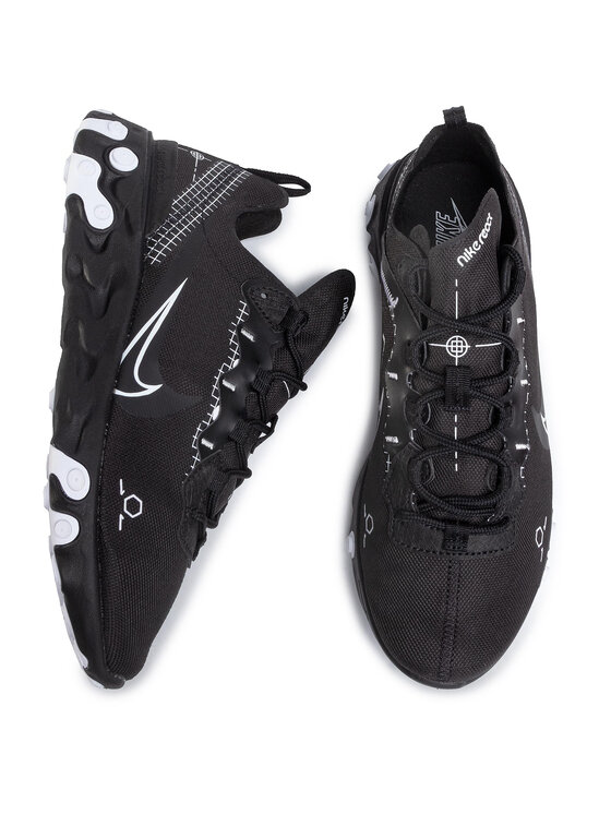 Nike Snīkeri Nike React Element 55 CU3009 001 Melns