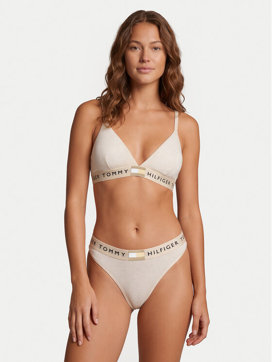 Tommy Hilfiger Tommy Hilfiger Bralette UW0UW06040 Beis