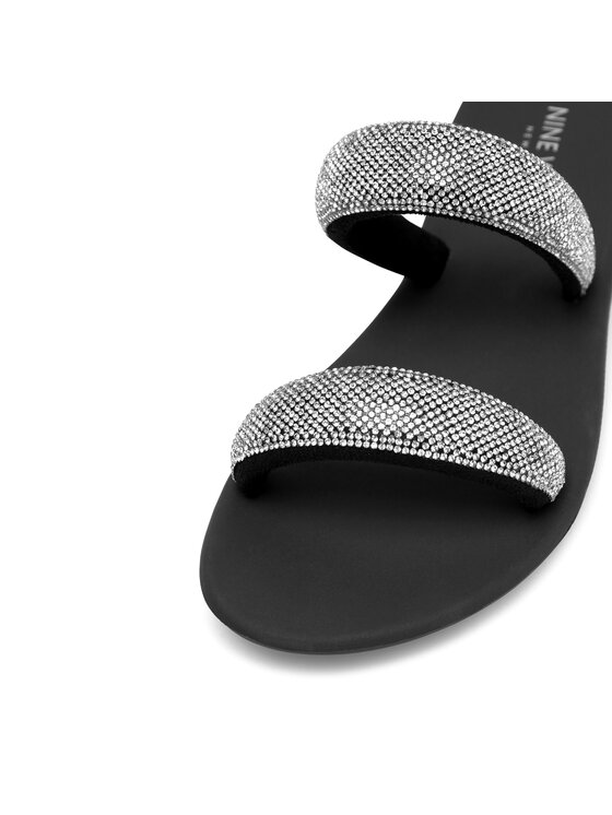 Nine West Šľapky Nine West WFA2735-1 Strieborná