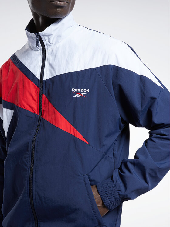Reebok Reebok Sudadera Classics Vector Track Top H54456 Azul Regular Fit