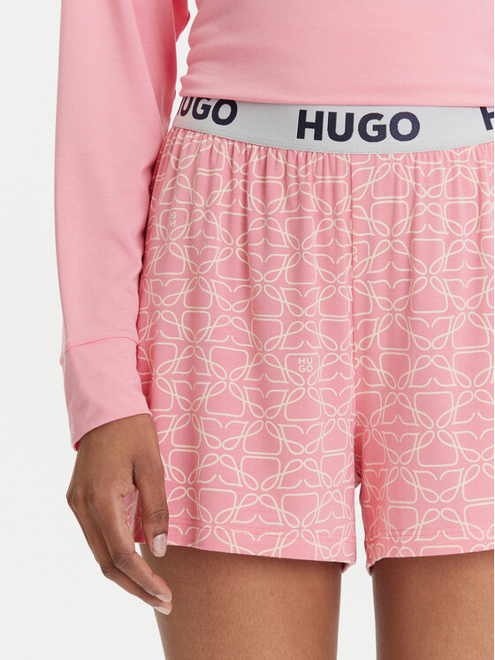 HUGO HUGO Shorts de pijama Unite 50490704 Rosa Relaxed Fit