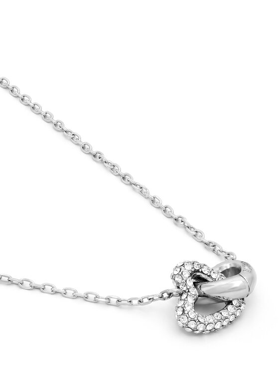 Guess Náhrdelník Guess JUBN06 013JW Stříbrná