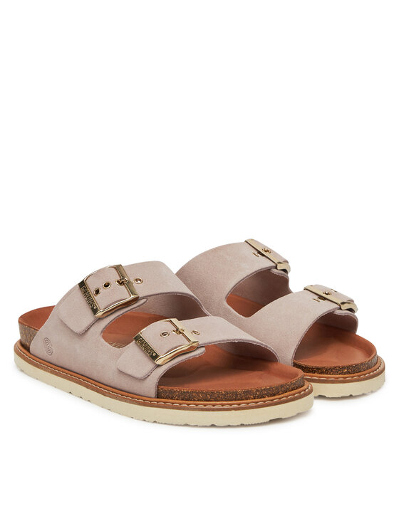 Genuins Чехли Genuins Hawaii Velour G106261 Розов