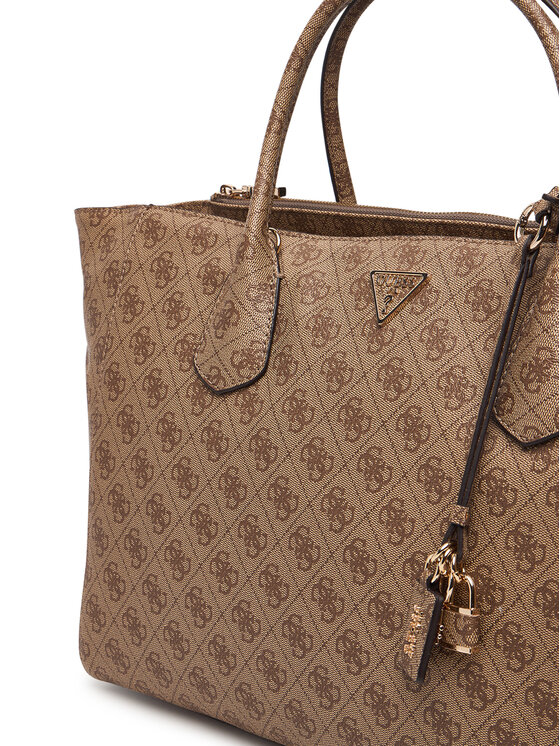 Guess Geantă Guess Marissa Logo HWSG24 82240 Maro deschis