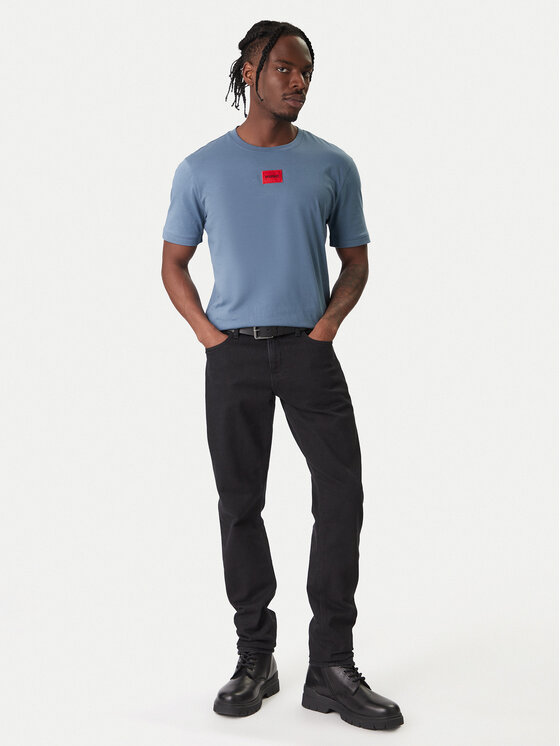 HUGO HUGO Camiseta Diragolino 50447978 Azul Regular Fit