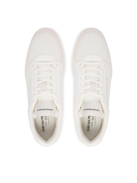 Emporio Armani Снікерcи Emporio Armani EM004836 AF24321 M0360 Білий