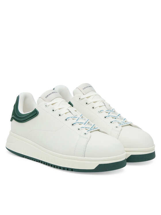 Emporio Armani Sneakersy Emporio Armani EM003663 AF18212 M0095 Biela