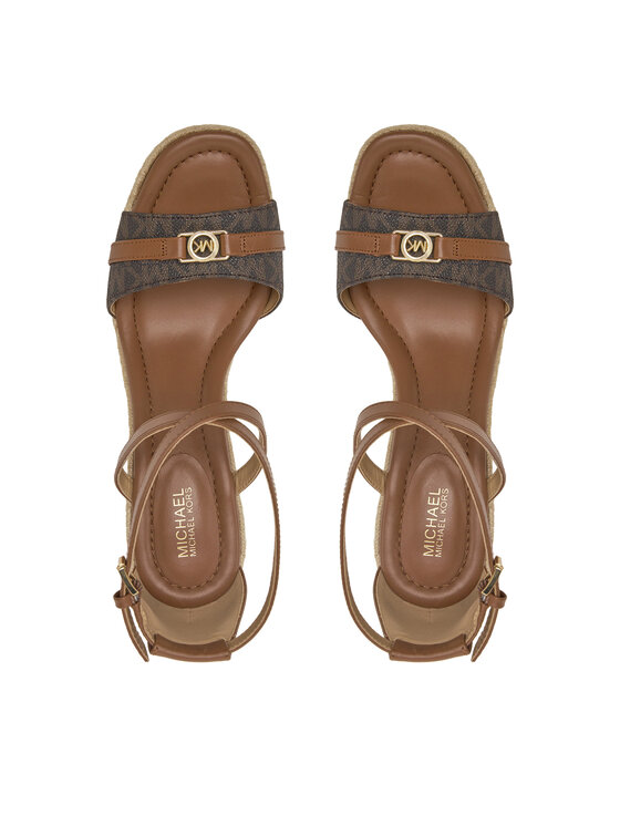 Michael Kors Espadryle Michael Kors Mandy Wedge 40R5MAMS2B Brązowy