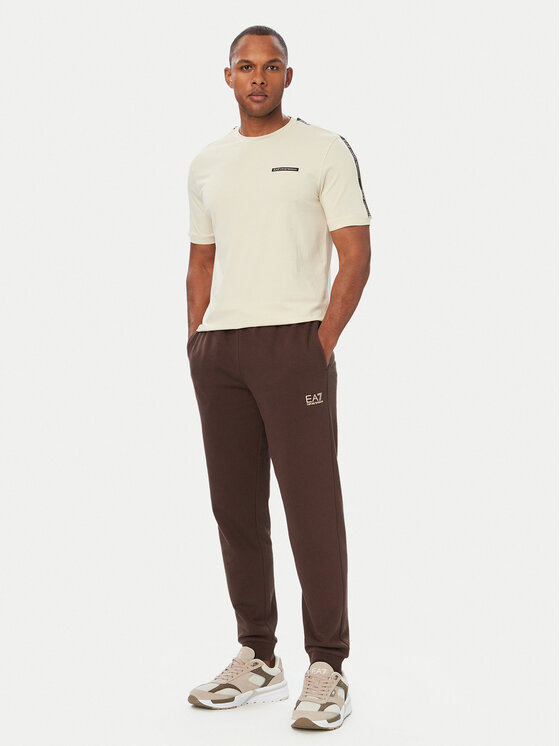EA7 Emporio Armani EA7 Emporio Armani Camiseta 7M002189 AF10373 U1079 Crema Regular Fit