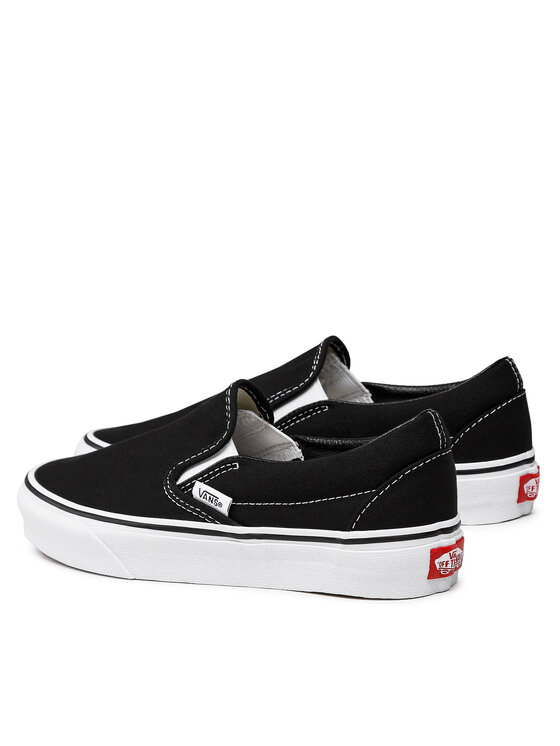 Vans Tenis superge Vans Classic Slip-On VN-0EYEBLK Črna