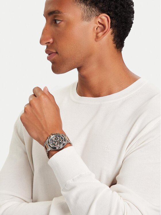 Roamer Годинник Roamer Tempomaster Chrono 221837 49 75 20 Срібний