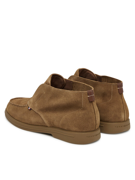 Tommy Hilfiger Боти Tommy Hilfiger Moc T FM0FM05492 Кафяв