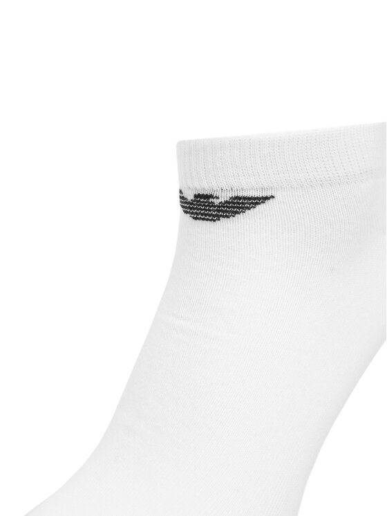 Emporio Armani Короткі шкарпетки Emporio Armani EM000550 AF14446 M0066 Білий