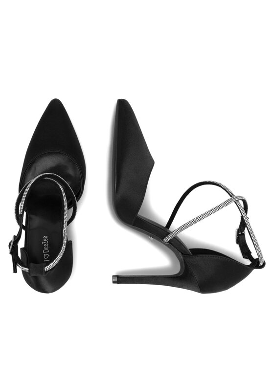 DeeZee Lodičky DeeZee LARA KL-HH4785-62S Černá