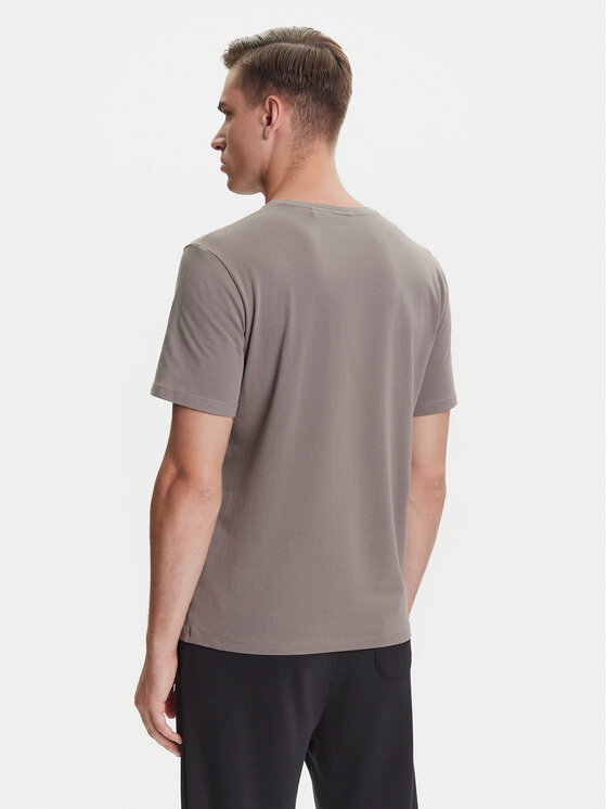 BOSS BOSS Camiseta Mix&Match 50515312 Marrón Regular Fit
