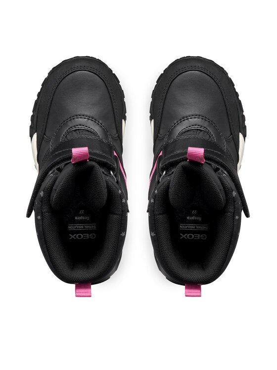 Geox Čizme za snijeg Geox J Trekkyup Girl B Abx J56M7A 0MNBC C9235 M Crna