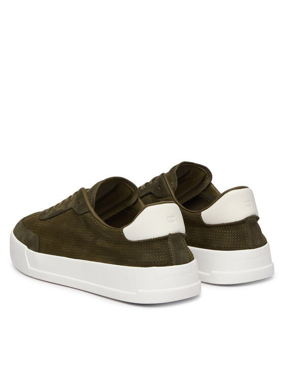 Tommy Hilfiger Superge Tommy Hilfiger Th Court Best FM0FM05821 Zelena