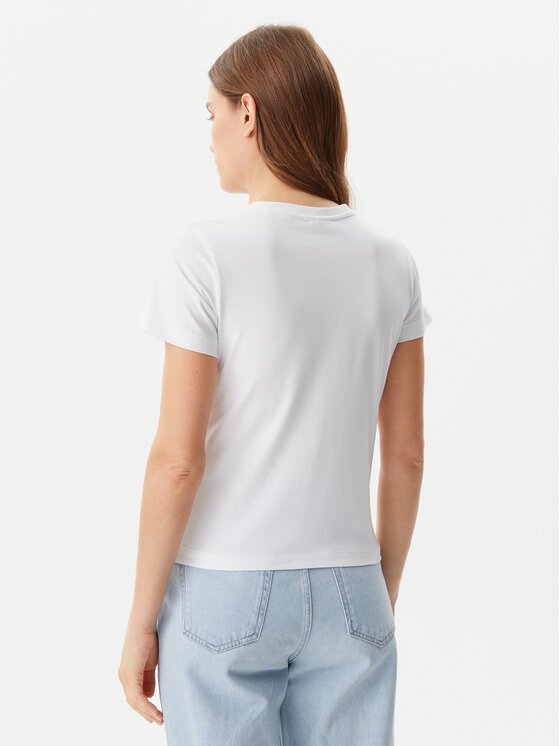 Guess Guess Футболка V5GI15 J1314 Білий Slim Fit