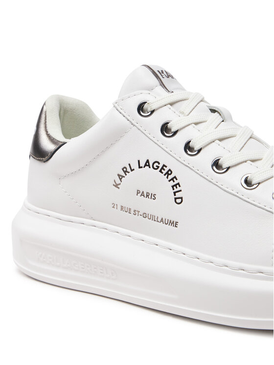 KARL LAGERFELD Sneakersy KARL LAGERFELD KL62538K Biały