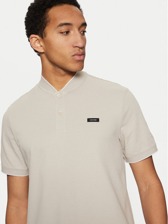Calvin Klein Calvin Klein Polo K10K114139 Beige Regular Fit