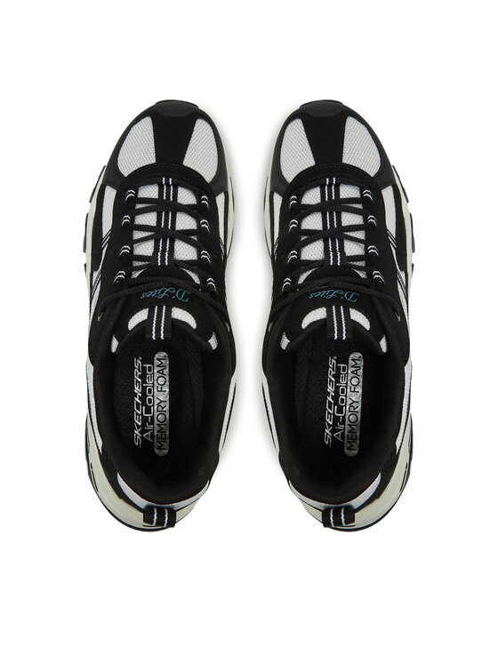 Sneakers Skechers D'Lites Hiker 180128/BKW Negru | Epantofi.ro